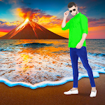 Cover Image of Download Volcanic Island Photo Editor 2 APK