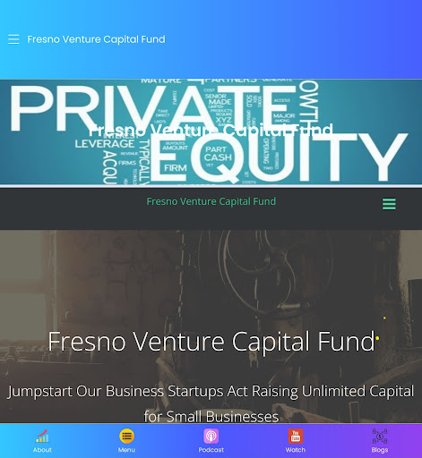 Android application Fresno Venture Capital Partner screenshort