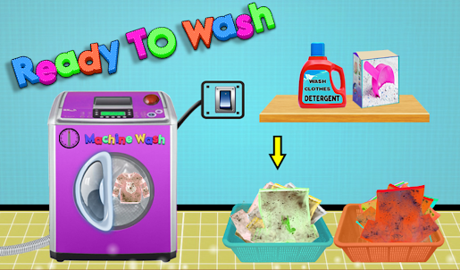 Cloth Wash Laundry Day