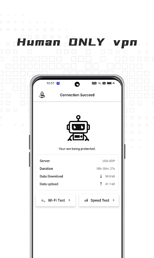 Human ONLY vpn Screen 2
