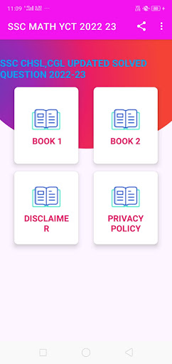 Android application SSC CHSL CGL MATH 2023 screenshort