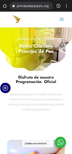 Android application Radio Principe de Paz - Paita screenshort