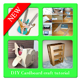 DIY Cardboard  craft tutorial icon