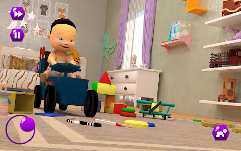 Captura 12 Naughty Twin Baby Simulator 3D android