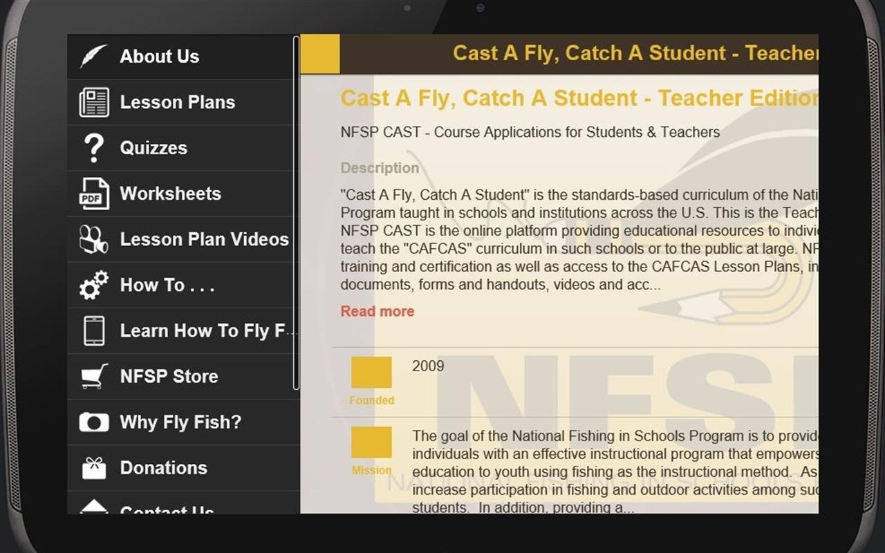 Android application Cast A Fly, Catch A Student - Teacher Edition screenshort