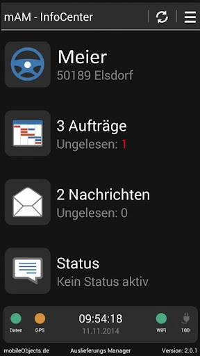 Android application SHD-MAM screenshort