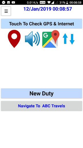 Android application KBCD DRIVER APP screenshort