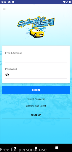Android application Splash N Dash screenshort
