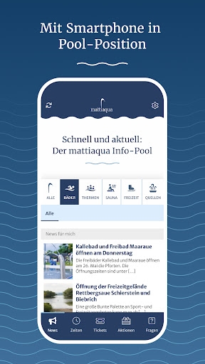 Android application mattiaqua screenshort
