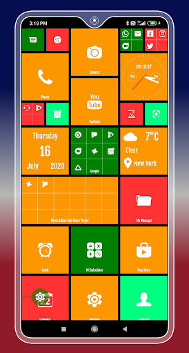 Compact Hitech launcher Pro screenshot 7