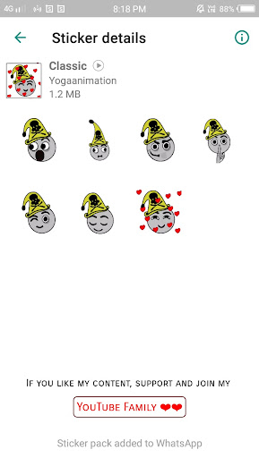 All Emotions GIF Stickers 4 WA Screen 2