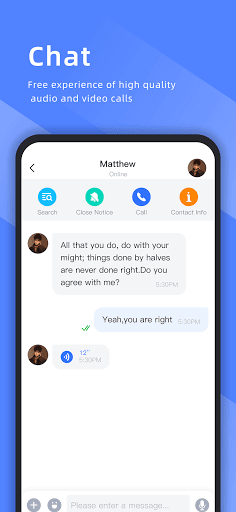 Android application OKLINE screenshort