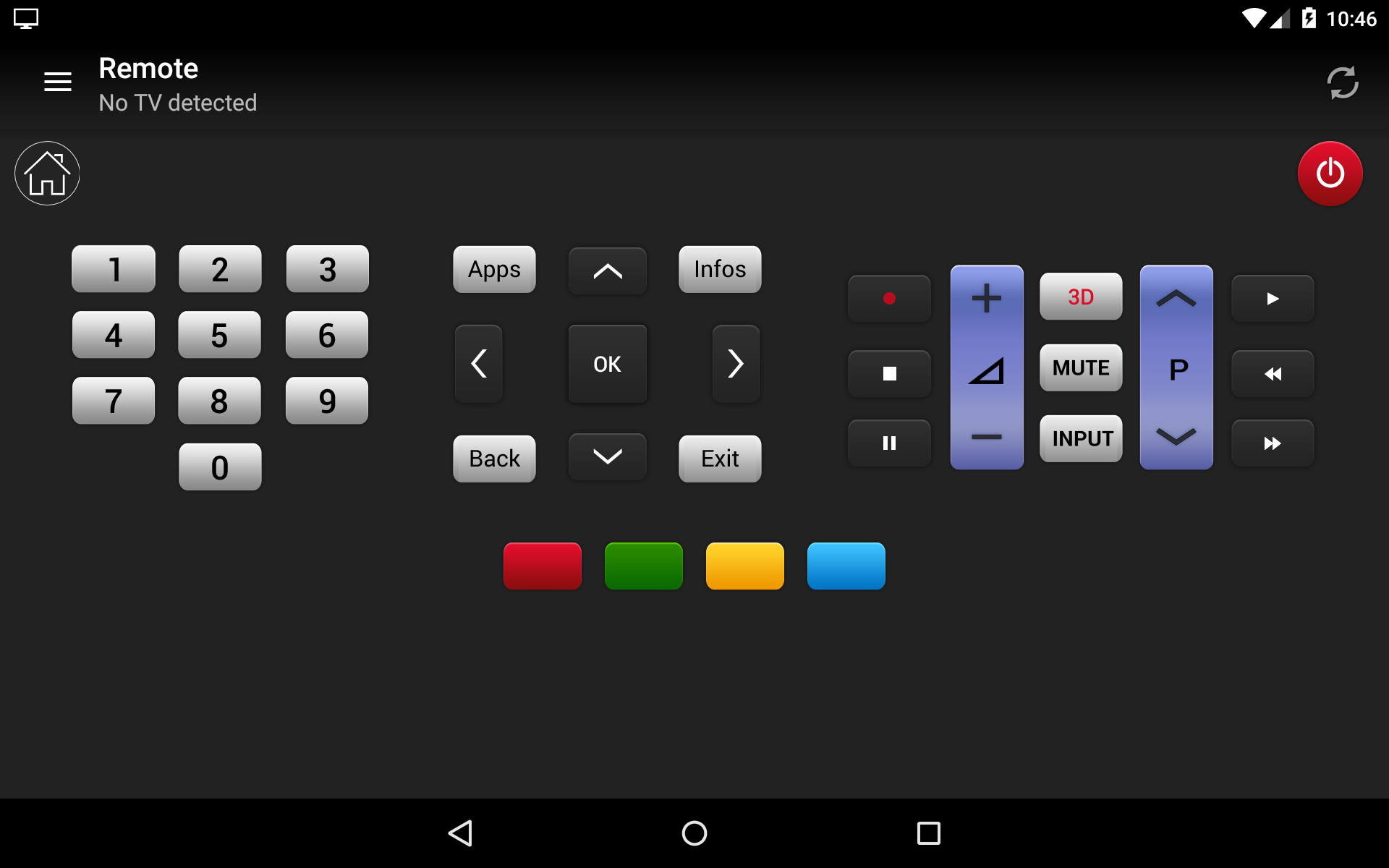 Android application Remote for LG TV screenshort