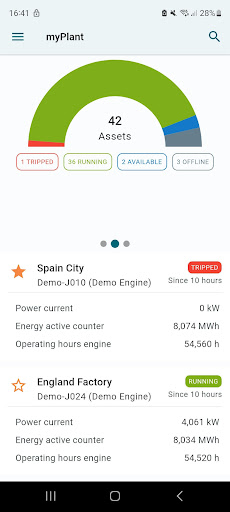 myPlant APM Screen 2