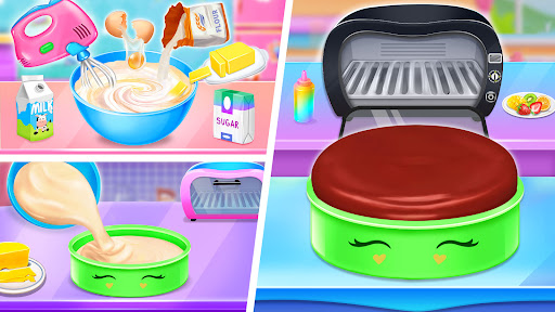 Ice cream Cake Maker Cake Game Screen 2