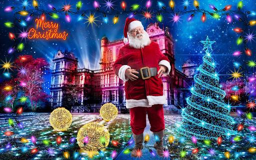 Christmas Photo Frames Editor Screen 2