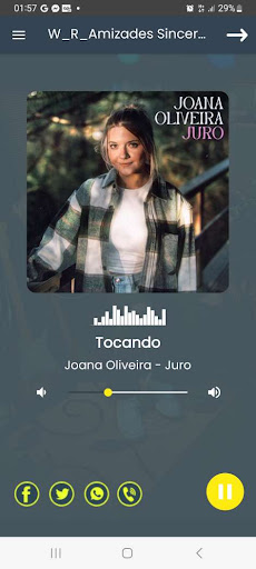 Web Radio Amizades Sinceras Screen 2