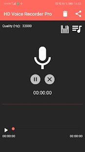 HD Voice Audio Recorder Pro Captura de pantalla