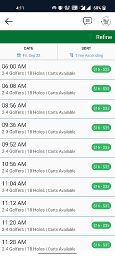 Whispering Lakes Golf Course Screen 2