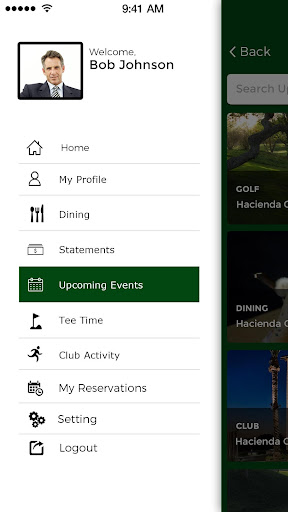 Hacienda Golf Club Screen 2