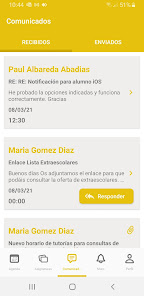 Captura de Pantalla 4 Alexia Alumnos android