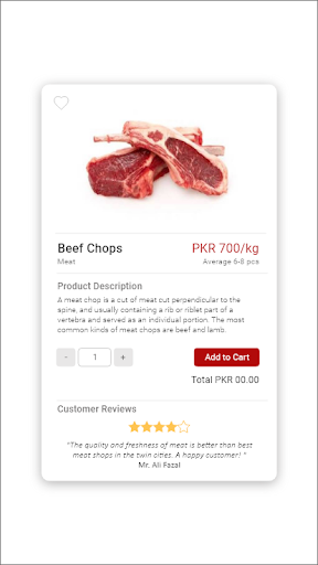 GRAP Market Store Screen 2