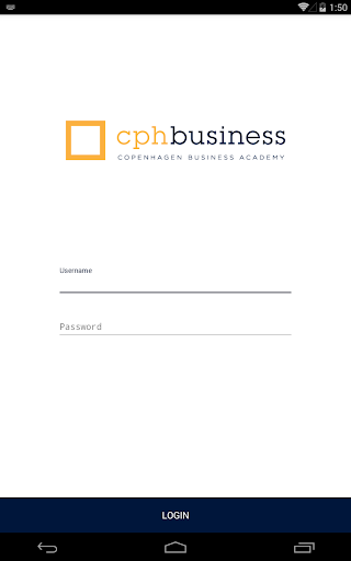 Android application cphbusiness screenshort