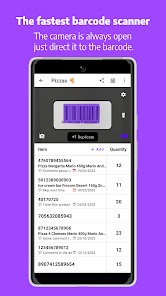 Screenshot 1 Barcodica - Barcode scanner android