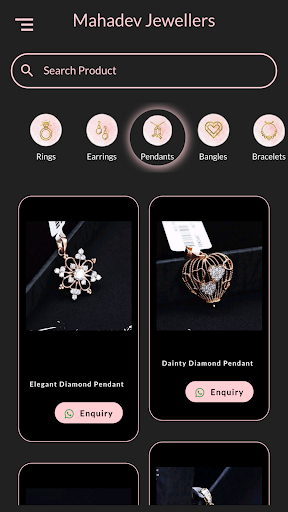 Mahadev Jewellers - Shopping Screen 3
