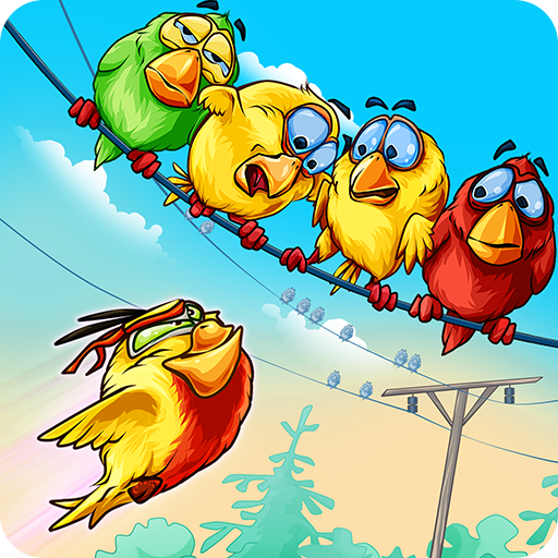 Birds On A Wire: Match 3 2.0.32 Icon