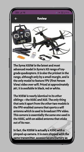 SYMA X5SW FPV Guide Screen 3