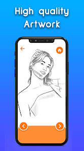 Captura de Pantalla 2 Draw Twice kpop Face art easy android