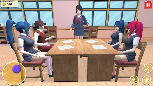 Anime School Girl Simulator 3D