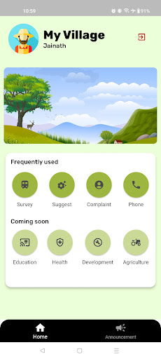 My Village Admin App Screen 2