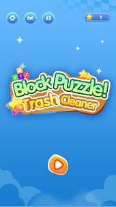 Block Puzzle！ Trash Cleaner