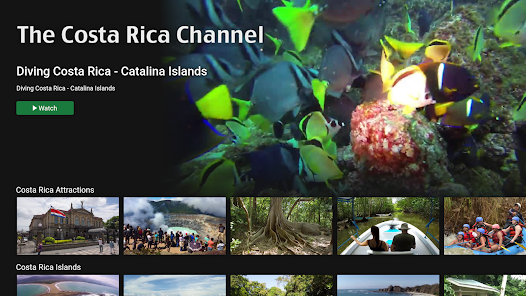 Captura 1 The Costa Rica Channel android