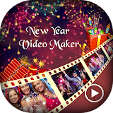 Happy New Year Video Maker - New Year Video Editor icon