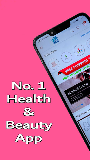 Android application Health & Beauty Shop screenshort