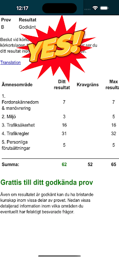 Android application Teori På Albanska - körkort B screenshort