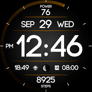 Screenshot 11 Modul Class digital watch face android