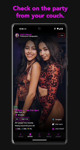 Android application Socialight screenshort