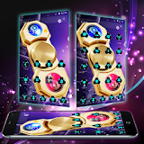 Golden Fidget Spinner Diamond Theme icon