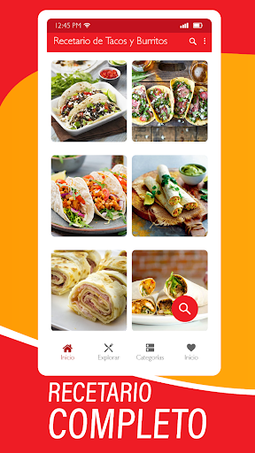 Hacer Tacos y Burritos Recetas Screen 2