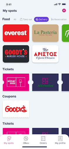 Android application Spotit screenshort
