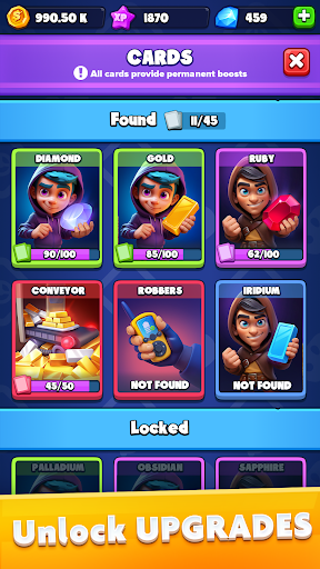 Screenshot of Merge Robbers: Idle Merging