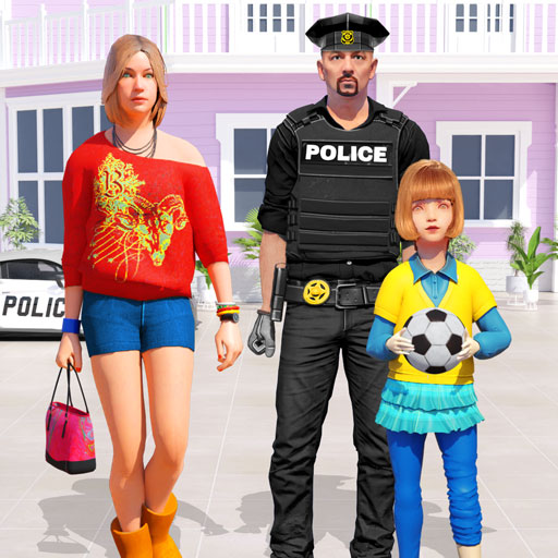 Virtual Police Dad Simulator logo