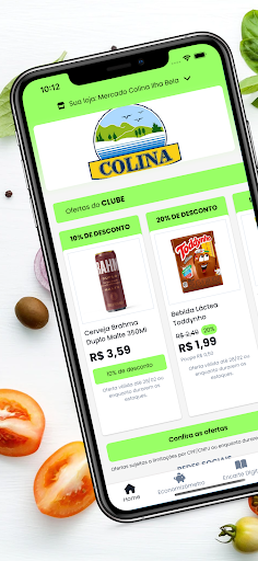 Android application Club Colina screenshort