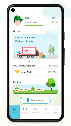 Android application Way to Grow! screenshort