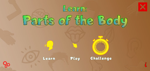 Android application Learn: Body screenshort