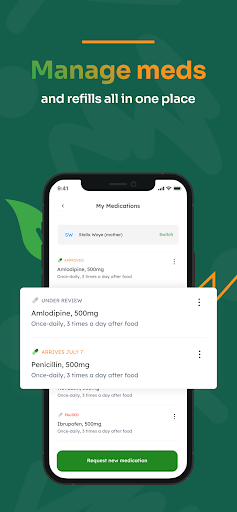 Onewellness: Health Partner Screen 3